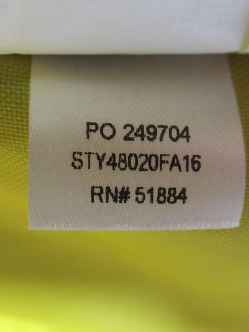 Patagonia Ironwood Pack 20L Yellow Gold 48020FA16